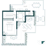 Floorplan of a residence of Horizonte Village project, new development located in Mijas